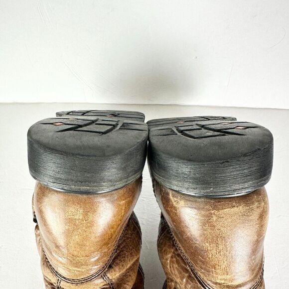 Thorogood Mens Side Zip Wellington Met Safety Toe Boot Size 9 Wide Vibram 8" - Picture 11 of 13